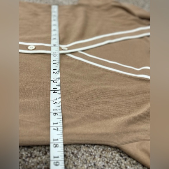 🍂 Talbots Girlfriend Cardigan - Tipped, Size XS 🍁 - Picture 10 of 13